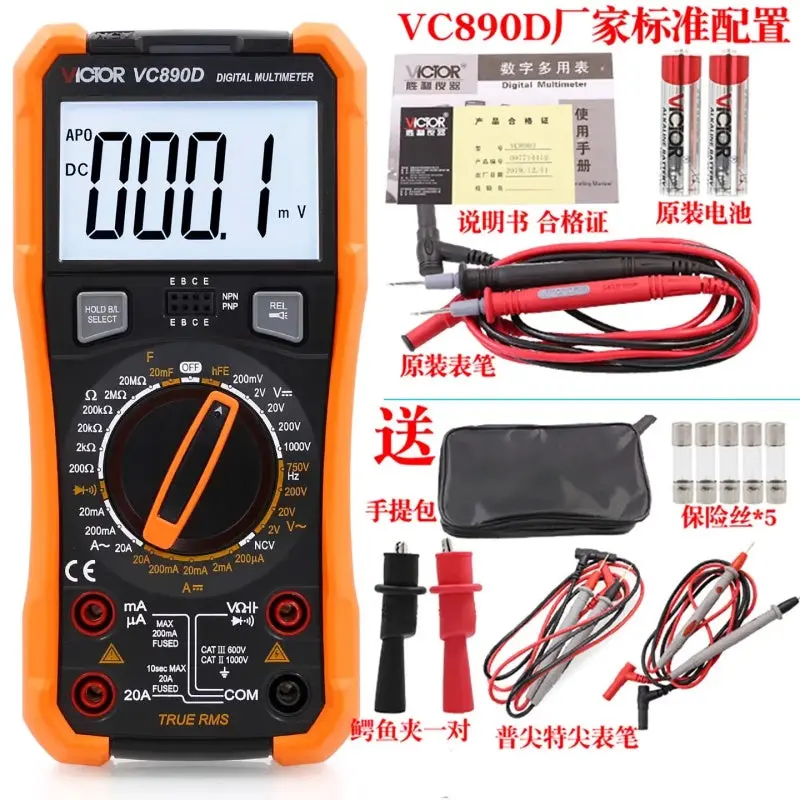 Victor Vc890 Series Digital Multimeter 7