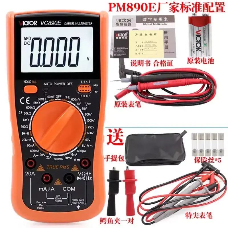 Victor Vc890 Series Digital Multimeter 20