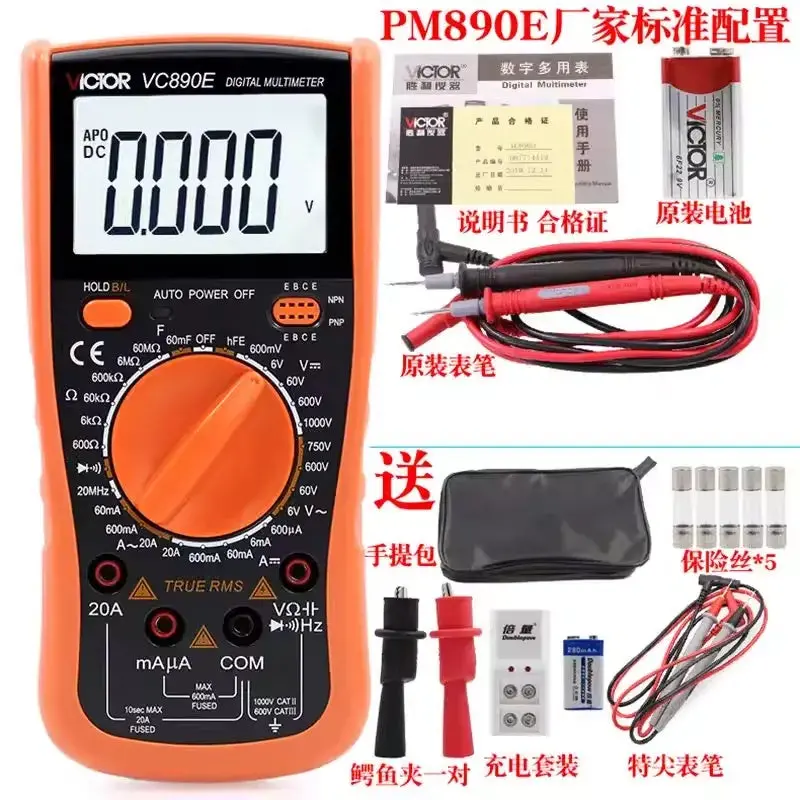 Victor Vc890 Series Digital Multimeter 21
