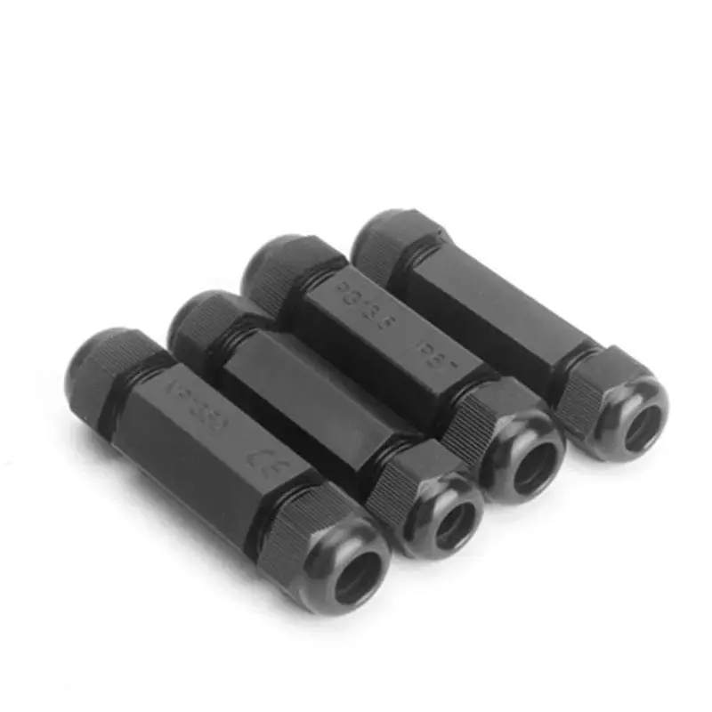 1/5/10 Pcs Ip67 Waterproof  Connector Junction Box Electrical Wire Cable Connector Pg11/Pg13 Outdoor Plug Socket Terminal Block 1