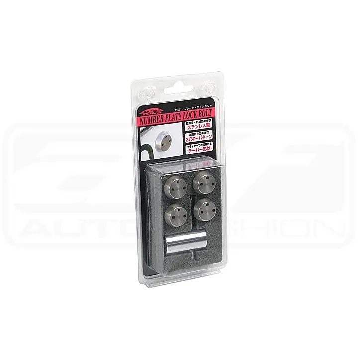Project Kis License Plate Bolts (4-Pcs W/Key) 1