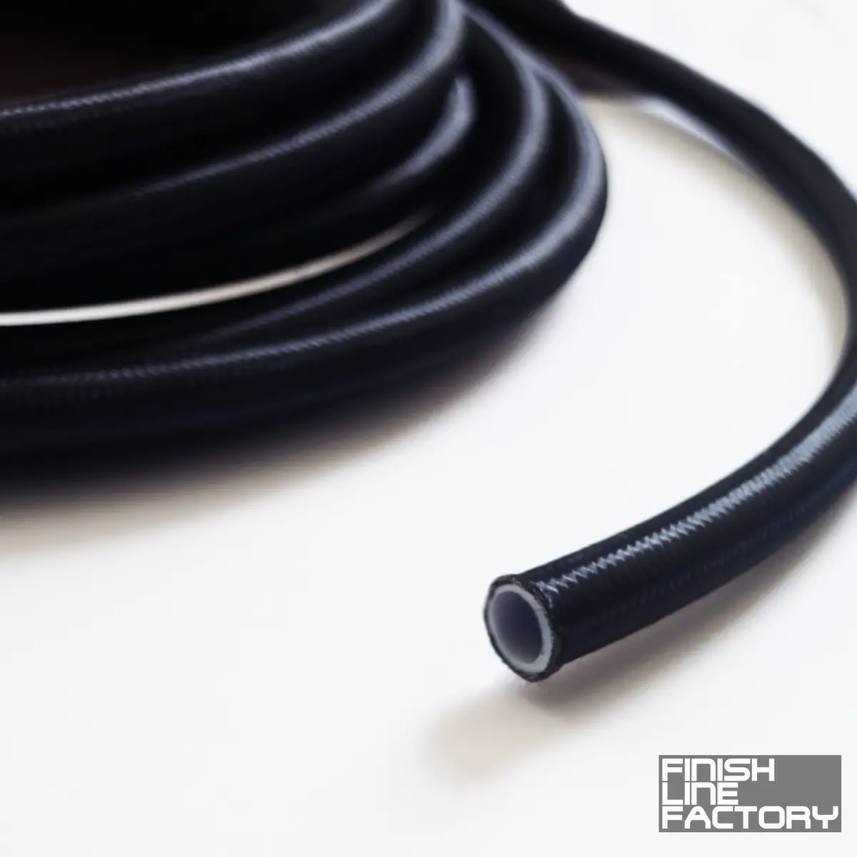 Ptfe Hose W/ Braided Nylon - Per Ft 1
