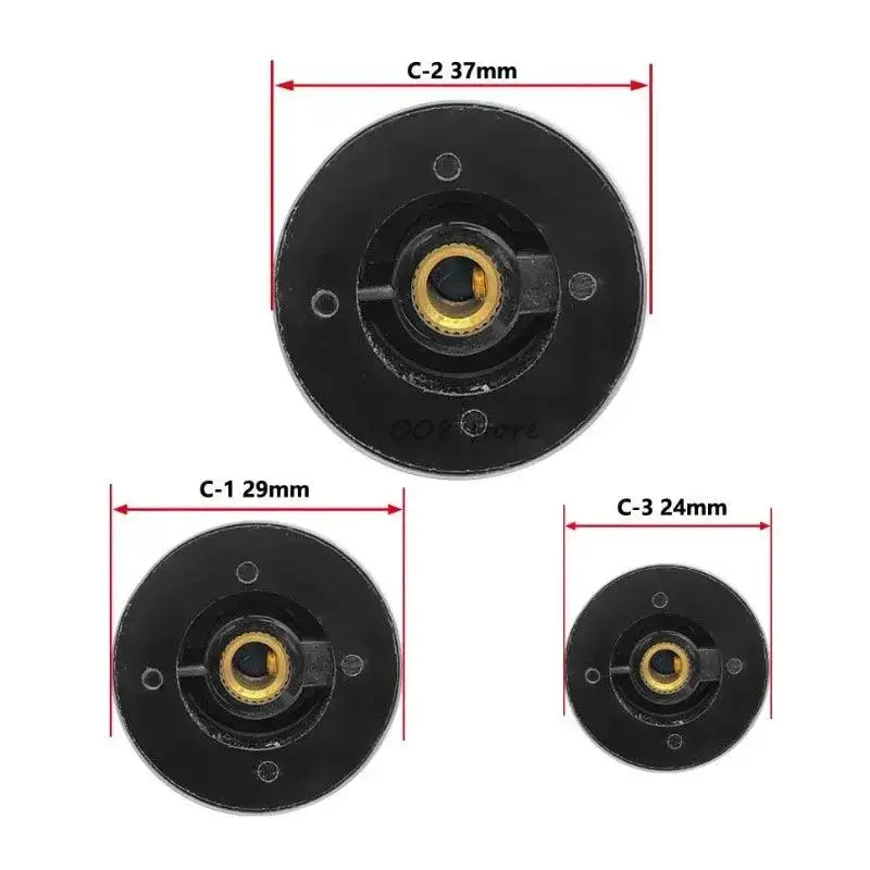 Potentiometer, Knob, Dial Dial, Aluminium Knob, Digital Knob, 37Mmx 15Mm, High 6.0Mm Inner Diameter 2