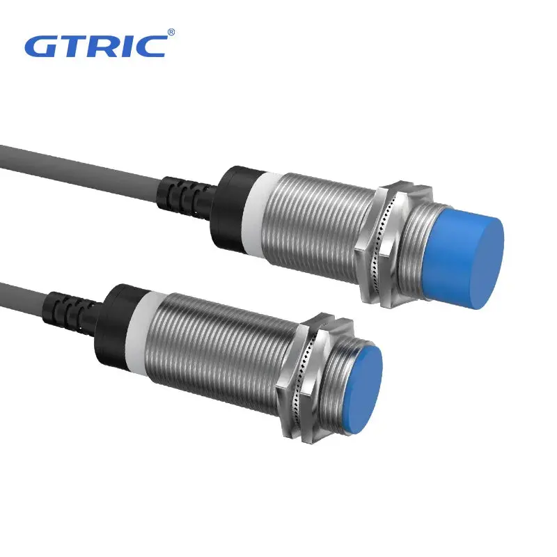 Gtric Lj18a3-5 Inductive Proximity Switch Sensor M18 Series Sensing Distance 5Mm Flush 6-36V Npn Pnp High Quality With 2M Cable 1