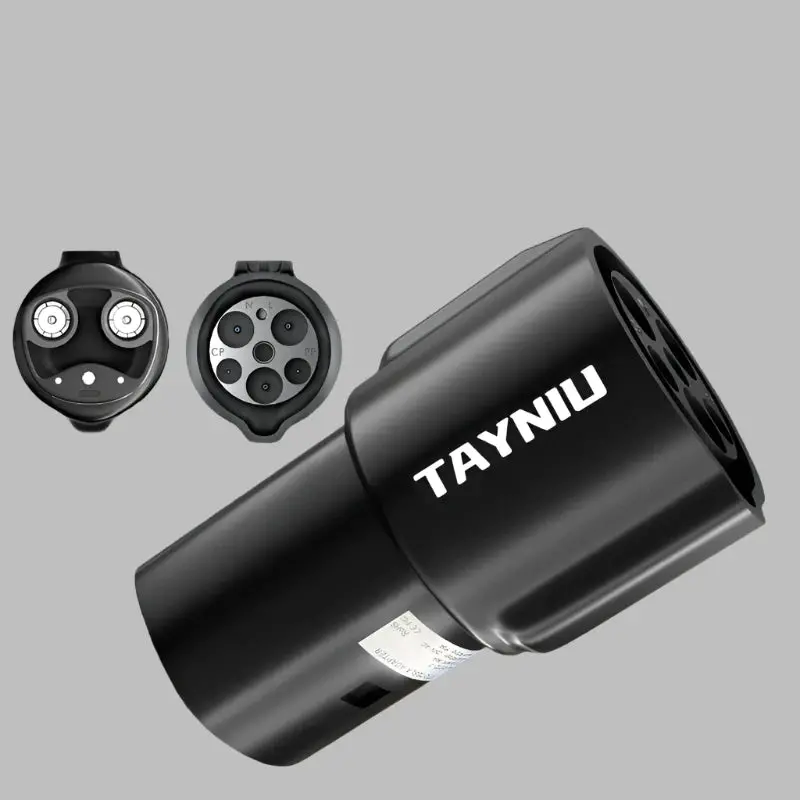 Tayniu Tesla Charging Adapter J1772 To Tesla Adapter Type 1 To Tesla Connector For Tesla Model Y S 3 X And Type 1 Ev Charger 1