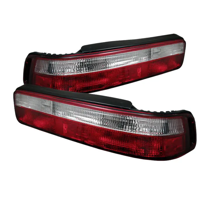 Spyder Auto Acura Integra 90-93 2Dr Euro Style Tail Lights - Red Clear 1