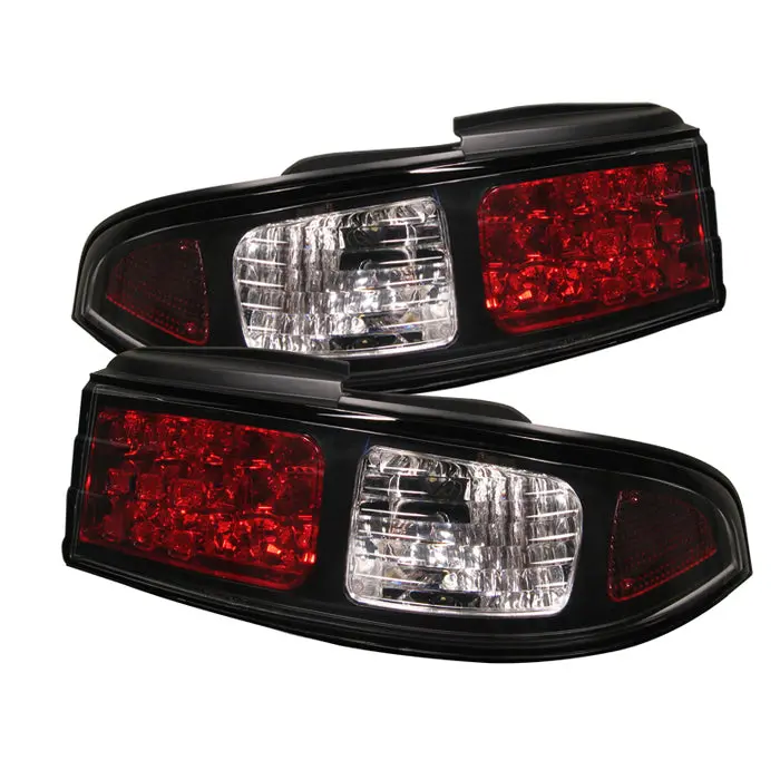 Spyder Auto Nissan 240Sx 95-98 Led Tail Lights - Black 1