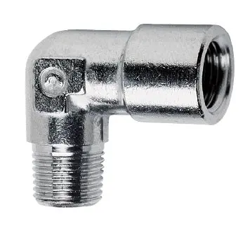 Air Suspension 1/4" Street Elbow Nickel Plated 1
