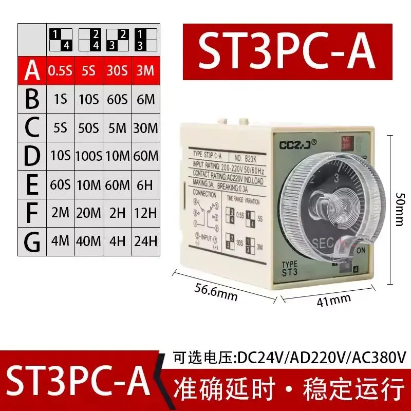 St3p Series Time Relay (St3pa/St3pc) 16