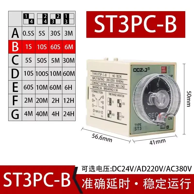 St3p Series Time Relay (St3pa/St3pc) 17