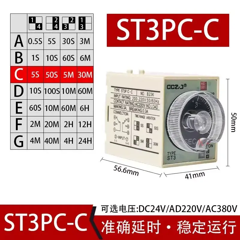 St3p Series Time Relay (St3pa/St3pc) 18