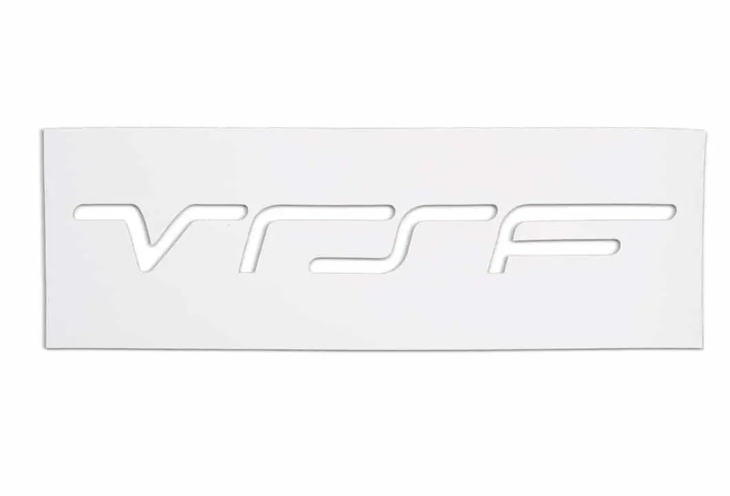 Vrsf Intercooler Logo Stencil – 16″ X 1.8″ 1