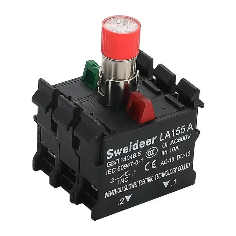 Waterproof Button Switch With Led 22Mm Momentary Reset Self Locking Power Push Button Switch With Light 12V 24V 220V 10A 1No 5