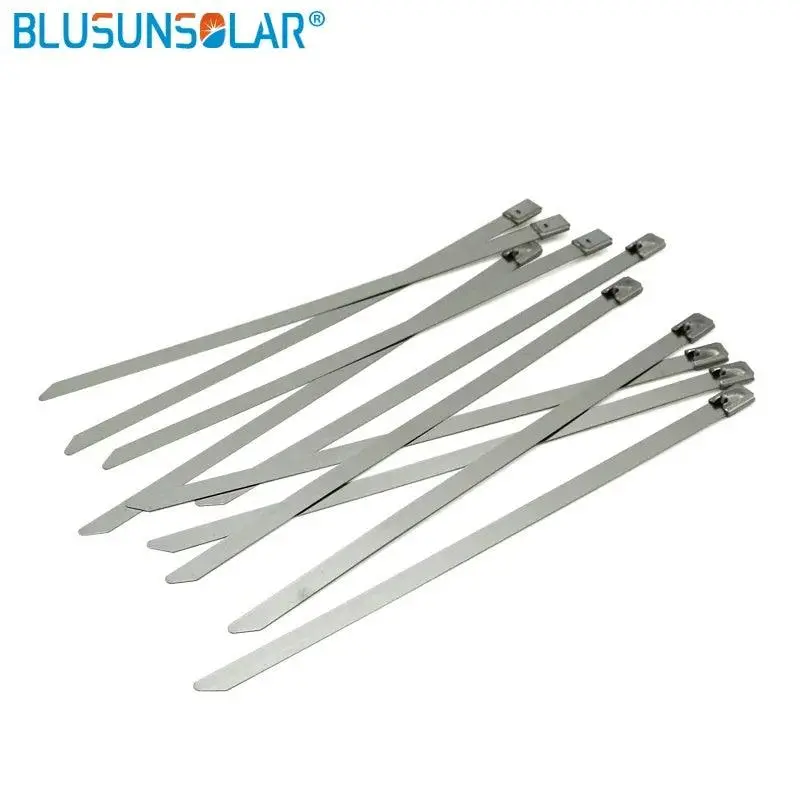 A Lot =1000 Pcs Material 304 Stainless Cable Tie(Ball Lock) Wide:7.9Mm Long:600Mm 7.9*600Mm 2