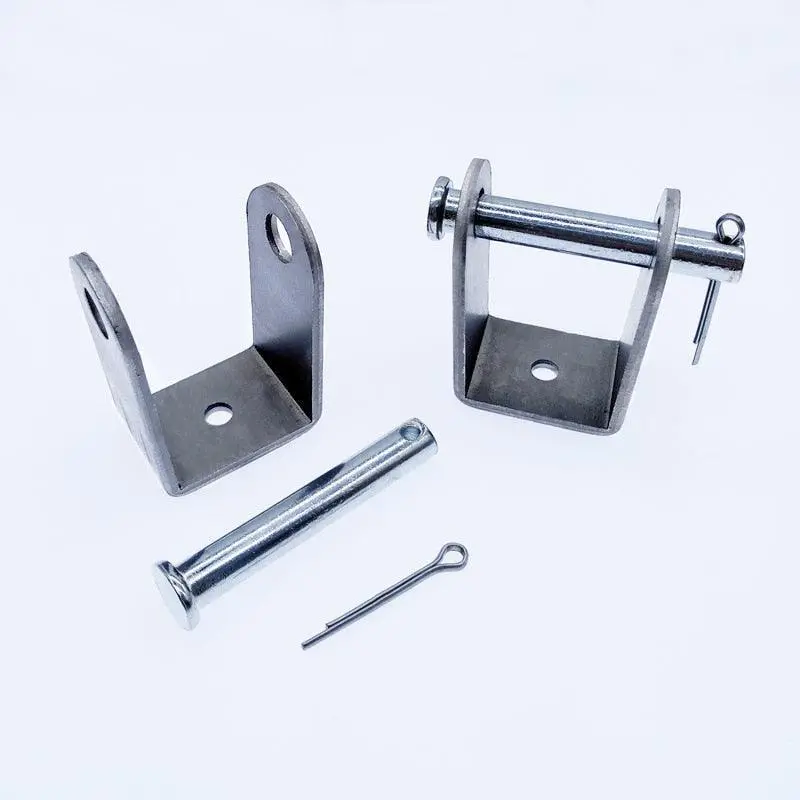 A Pair U Install Mounting Bracket For Linear Actuator Install Bracket With Bolt Install Hole 10Mm 2