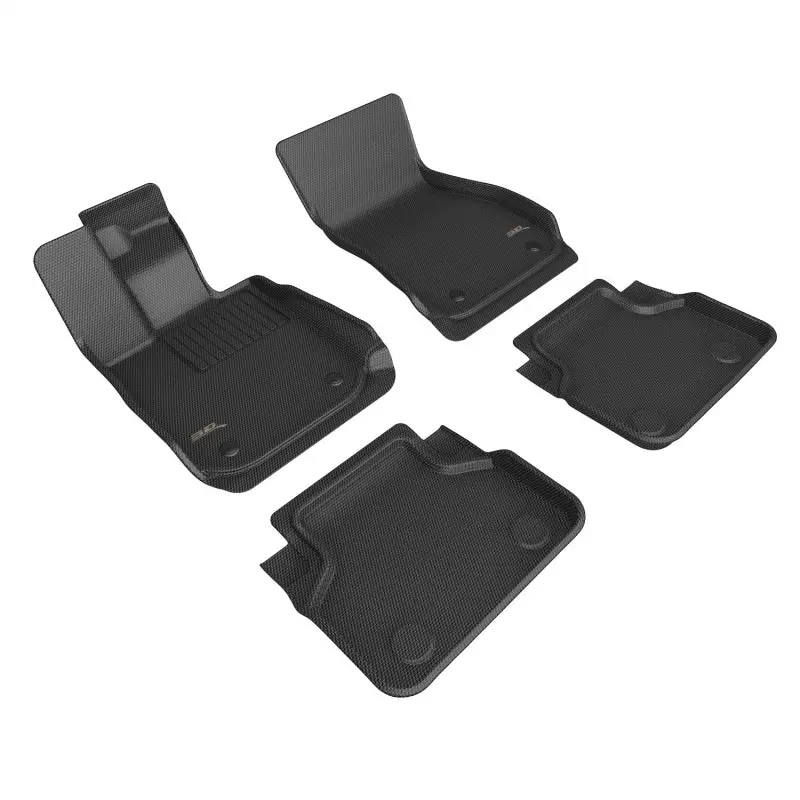 3D Maxpider 18-23 Bmw 8 Series Gran Coupe Kagu Floor Mat- Black R1 R2 1