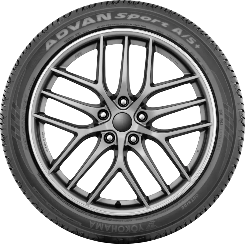 Yokohama Advan Sport A/S+ Tire - 245/40R19 98Y 1