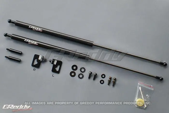 Greddy 00-09 Honda S200 Ap1/Ap2 Engine Hood Lifter Kit (Designed For Oem Weight Hoods.) 2