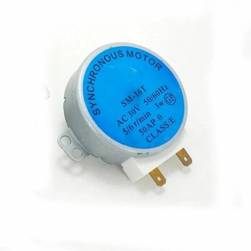 Ac 30V Micro Turntable Synchronous Tray Motor Microwave Oven Accessories Spares 50/60Hz Sm-16T Gal-5-30-Td(1) For Galanz Midea 1