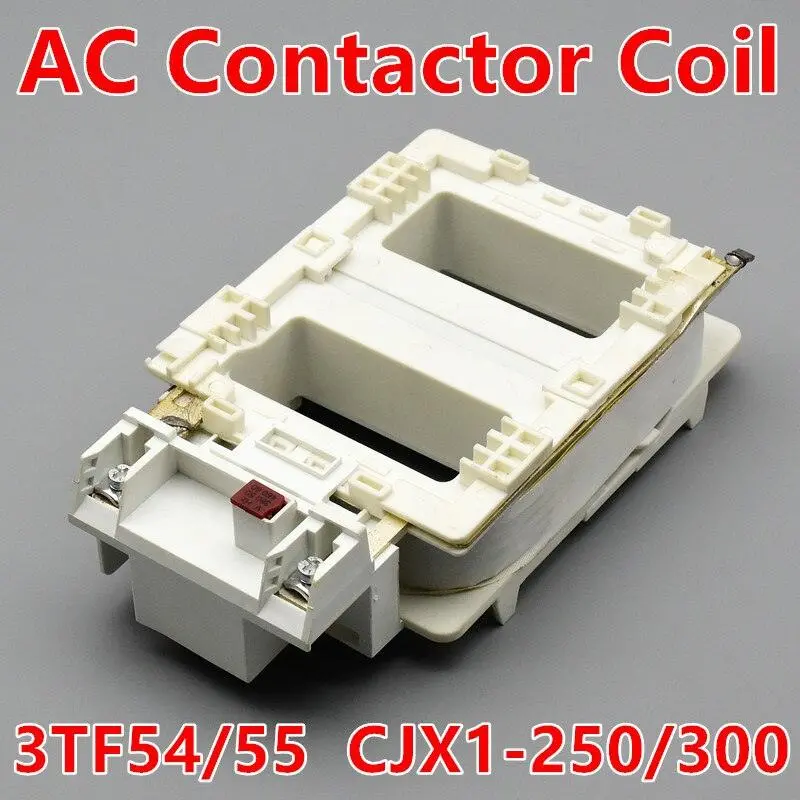 Ac Contactor Coil For Cjx1-250/22 Cjx1-300/22 3Tf54 3Tf55 220V 380V 110V Contactor Accessories 1