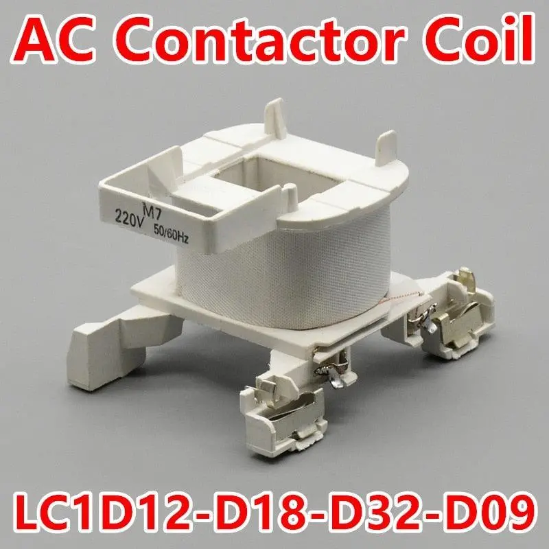 Ac Contactor Coil For Lc1d12 Lc1d18 Lc1d32 Lc1d09 220V 380V 110V 36V 48V 24V Contactor Accessories 1