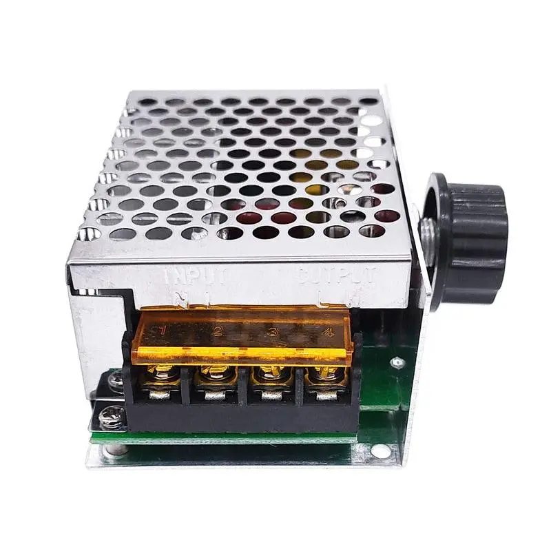 Ac Voltage Regulator 220V Motor Speed Controller Pwm Control Scr 4000W Dimmers Rectifier 1