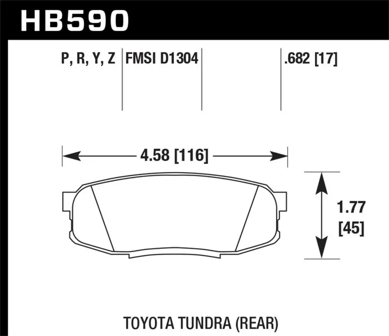 Hawk Lts Street Brake Pads 1