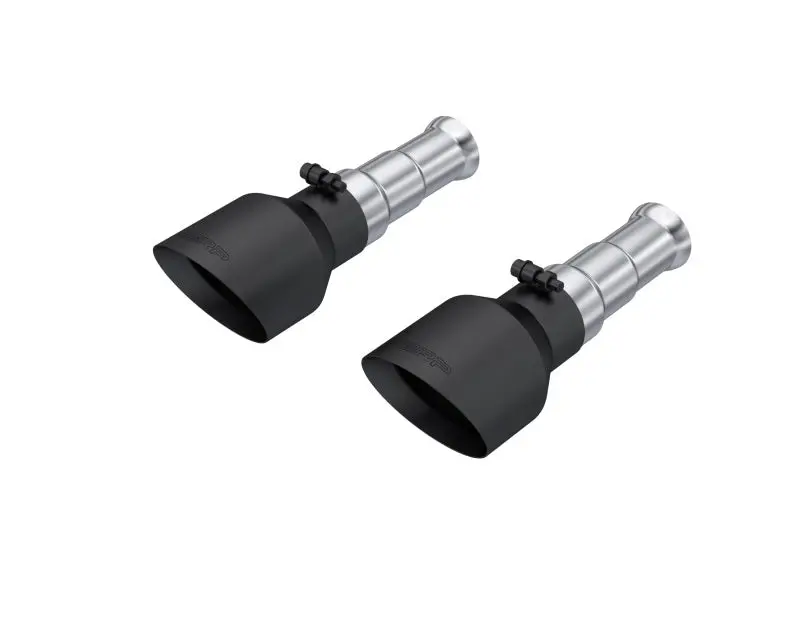 Mbrp 19-24 Ram 1500 Classic 5.7L Hemi 5In Od Dual Wall Angle Cut T304 Blk Cb Exhaust Tips - Pair 1