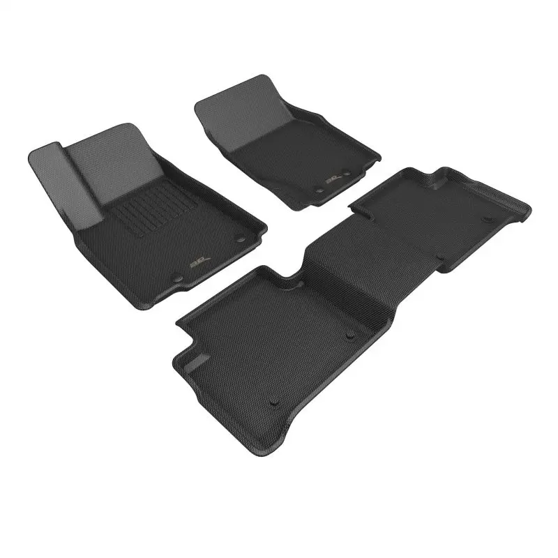 3D Maxpider 22-25 Jeep Grand Cherokee 4Xe (Wl) Kagu 1St 2Nd Row - Set (Black) 1