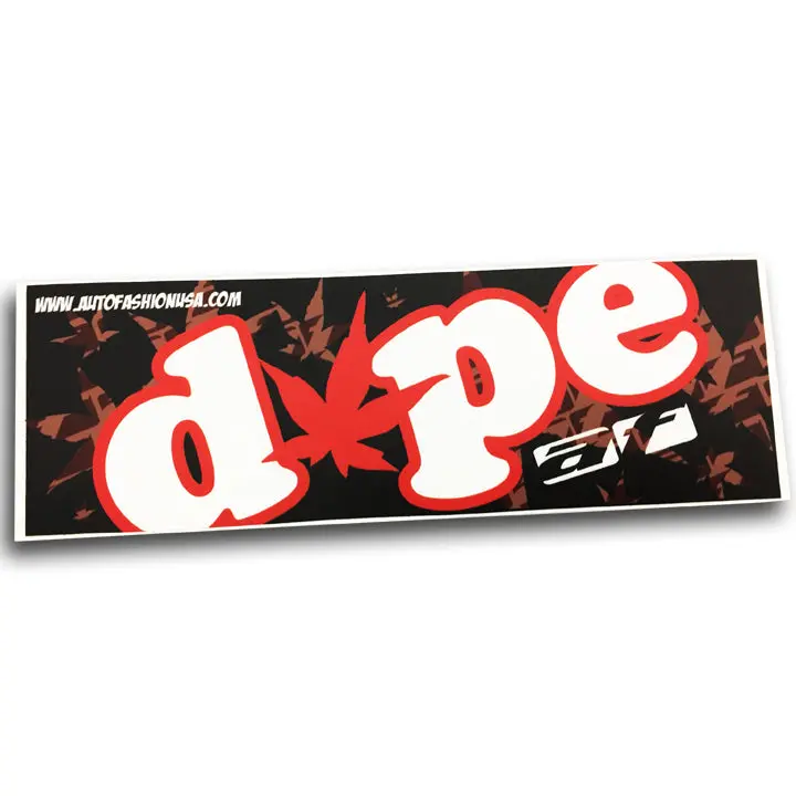 Af Dopeaf Bumper Sticker 1