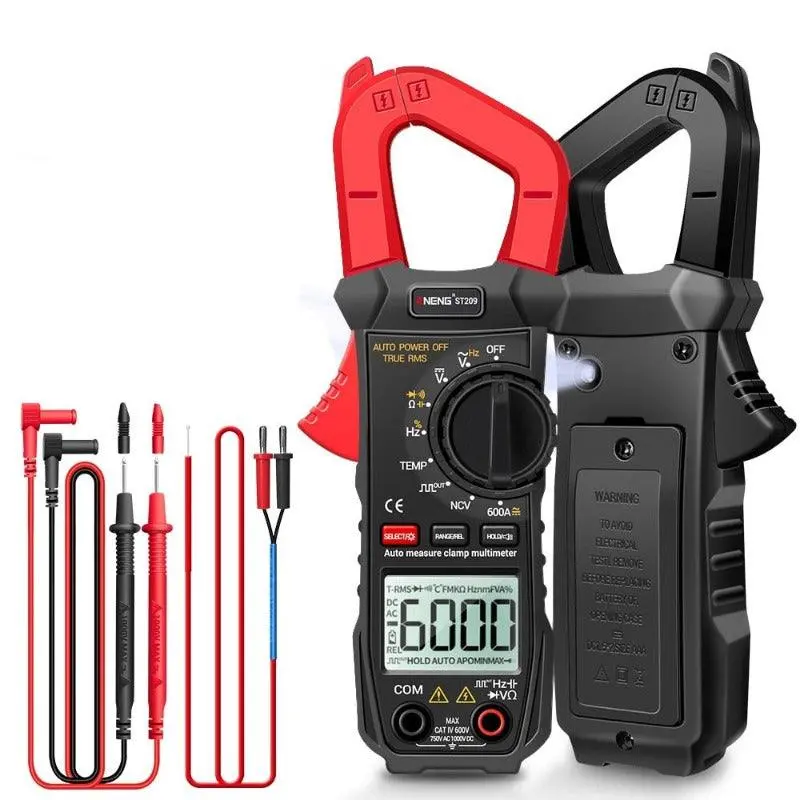 Aneng- St209| 6000 Counts True Rms Amp Dc/Ac Current Clamp Tester Meters 1
