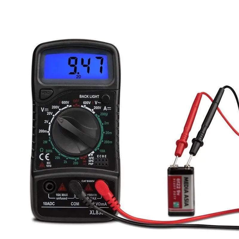 Aneng- Xl830l Digital Esr Meter Testers| Dmm Transistor Peak Tester Meter 1
