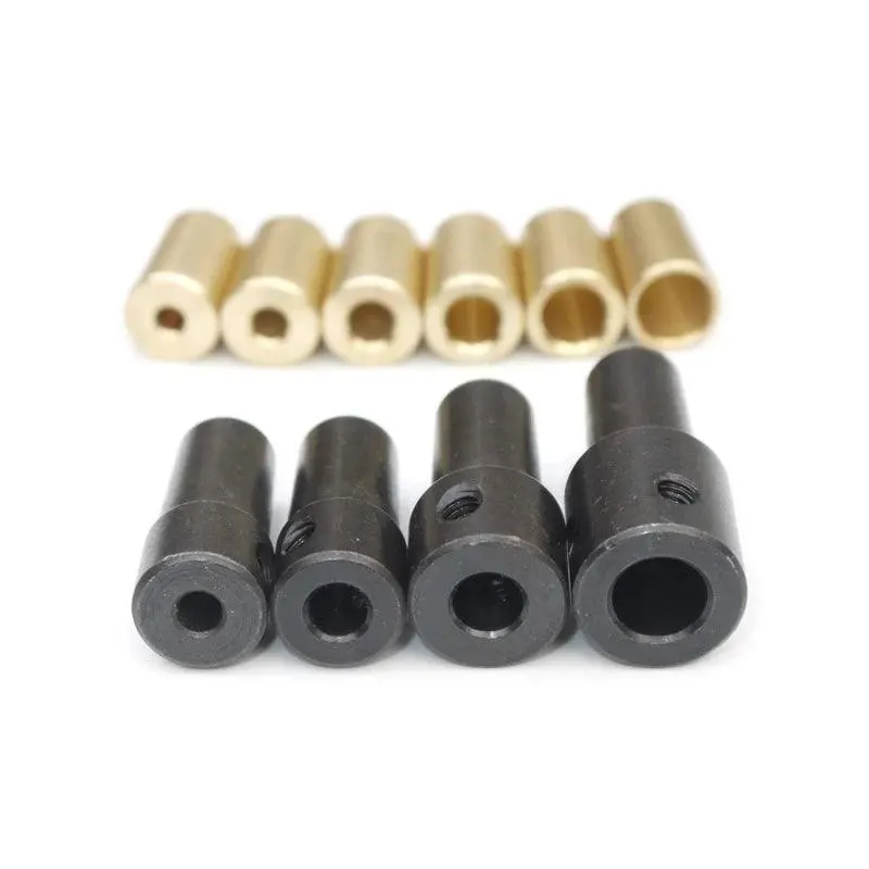 B10 Drill Chuck Connecting Rod Shaft Motor Sleeve Copper Steel Taper Coupling 1