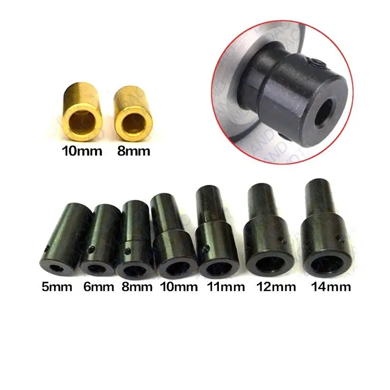 B16 Drill Chuck Connecting Rod Sleeve Copper Steel Taper Coupling 5Mm/6Mm/8Mm/10Mm/11Mm/12Mm/14Mm Electric Motor Shaft Engine 1