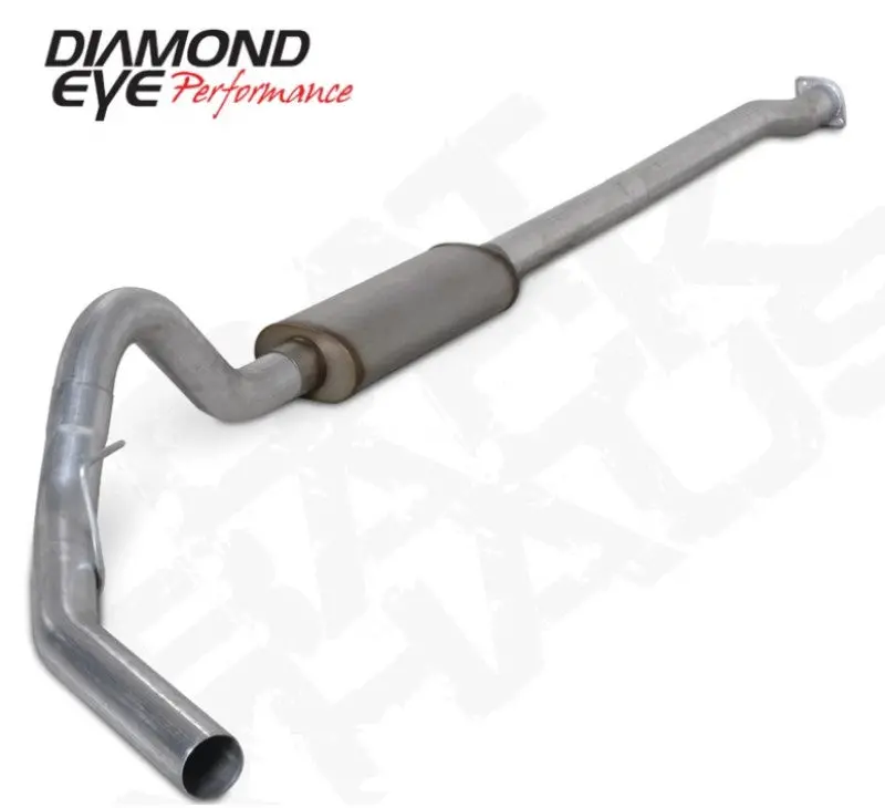 Diamond Eye Kit 3-1/2In Catback Single Gas Al Ford 5.4L F150 09-10 1