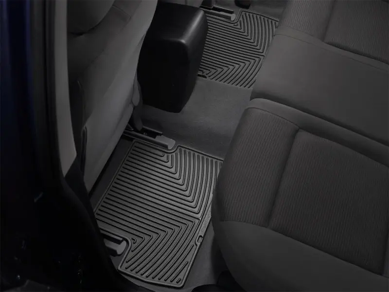 Weathertech 06-12 Bmw 3-Series Coupe Rear Rubber Mats - Black 2