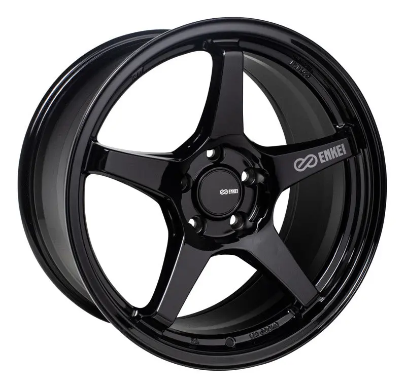 Enkei Ts-5 18X8.5 5X114.3 38Mm Offset 72.6Mm Bore Gloss Black 1