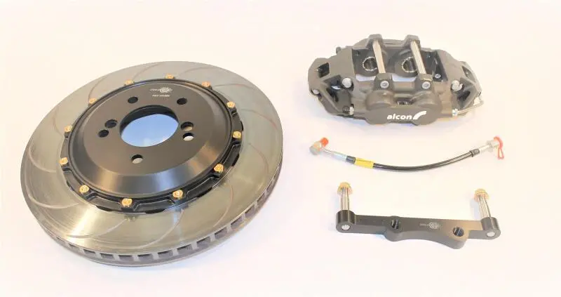Alcon Bmw E46 M3 Scca 4 Piston 309X32mm Rear Race Kit - Anodized 1