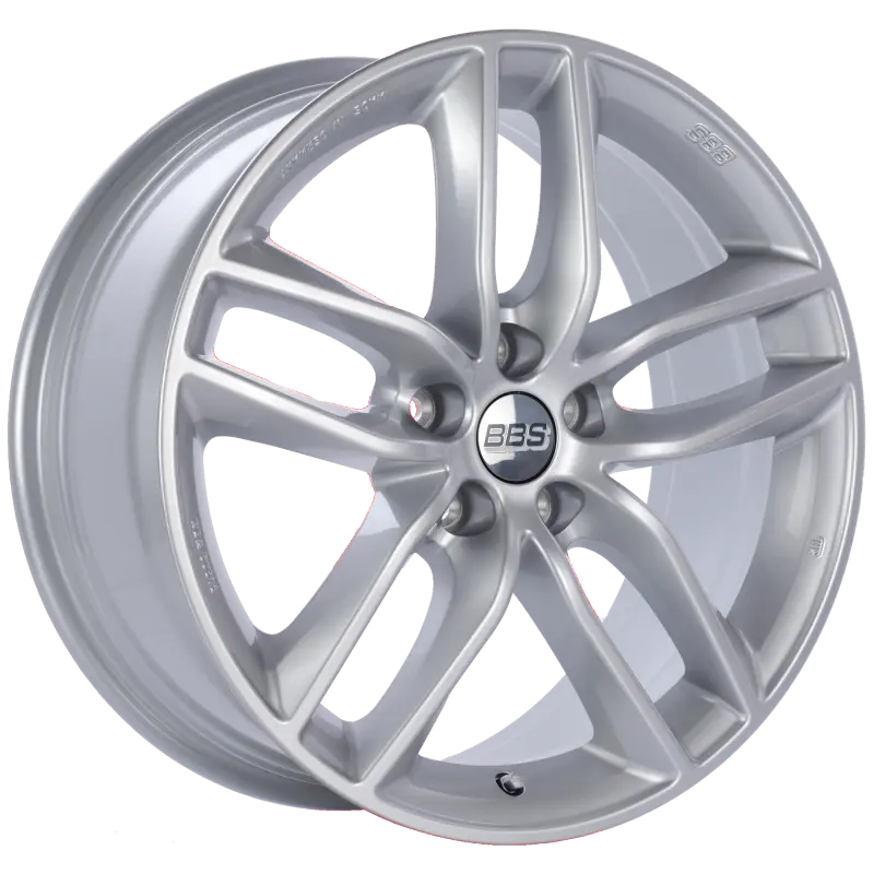 Bbs Sx 18X8 5X114.3 Et40 Sport Silver Wheel -82Mm Pfs/Clip Required 1