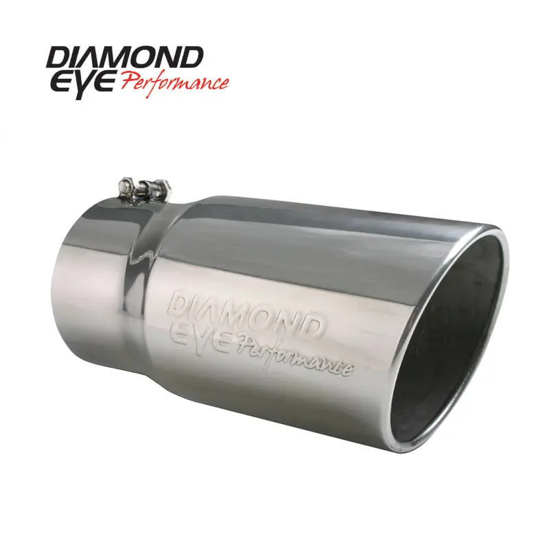 Diamond Eye Tip 4In-5Inx12in Bolt-On Rolled Angle 15-Degree Angle Cut: Embossed Diamond Eye 1