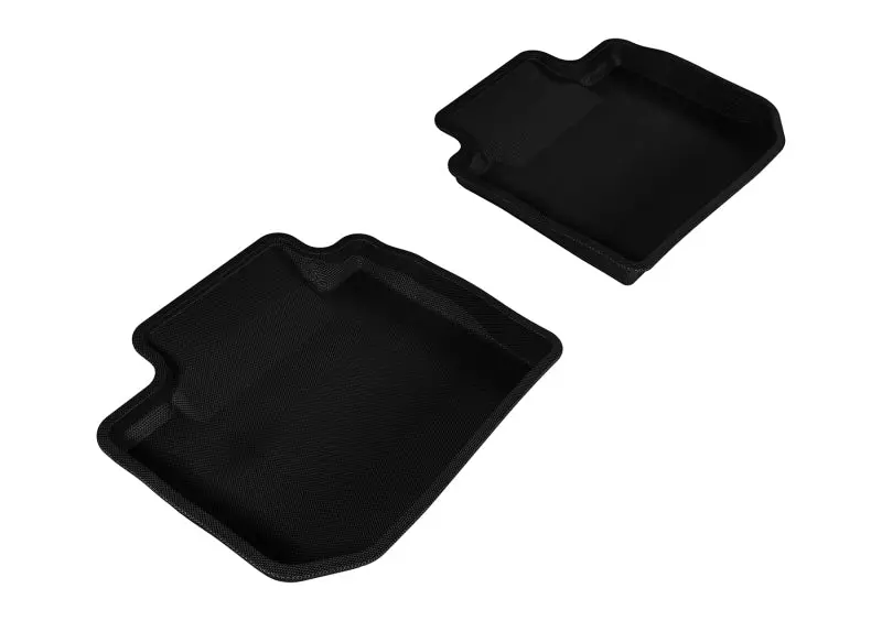 3D Maxpider 2012-2019 Subaru Impreza/Xv Crosstrek/Wrx/Sti Kagu 2Nd Row Floormats - Black 1