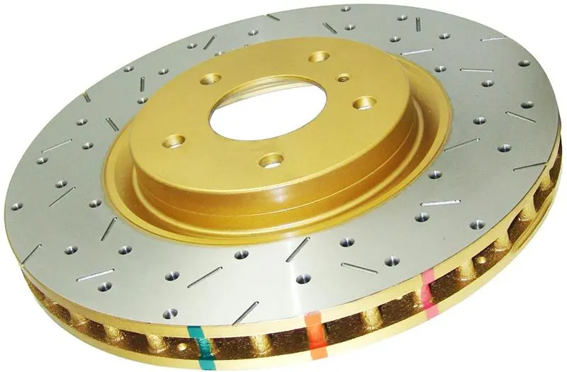 Dba 8/93-94 Nissan Skyline R32 Gt-R/95-7/98 R33 & R34 Gt-R Front Drilled & Slotted 4000 Series Rotor 1