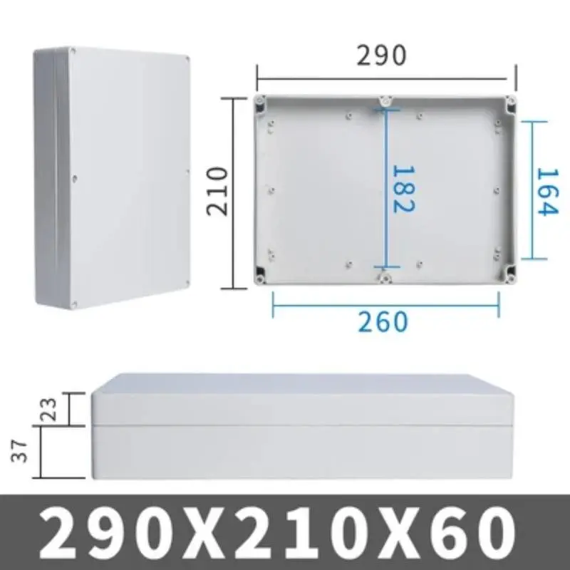 Big Size Outdoor Waterproof Case Enclosure Plastic Box Electronic Project Case Waterproof Junction Box For Electronics 15