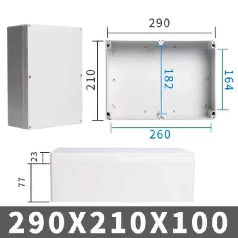 Big Size Outdoor Waterproof Case Enclosure Plastic Box Electronic Project Case Waterproof Junction Box For Electronics 8