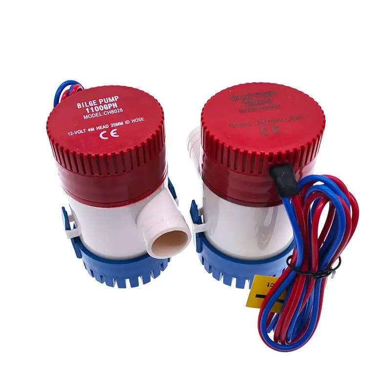 Bilge Pump 12V 24V 1100Gph 750Gph Water Pump Used In Boat Seaplane Motor Homes Houseboat 1