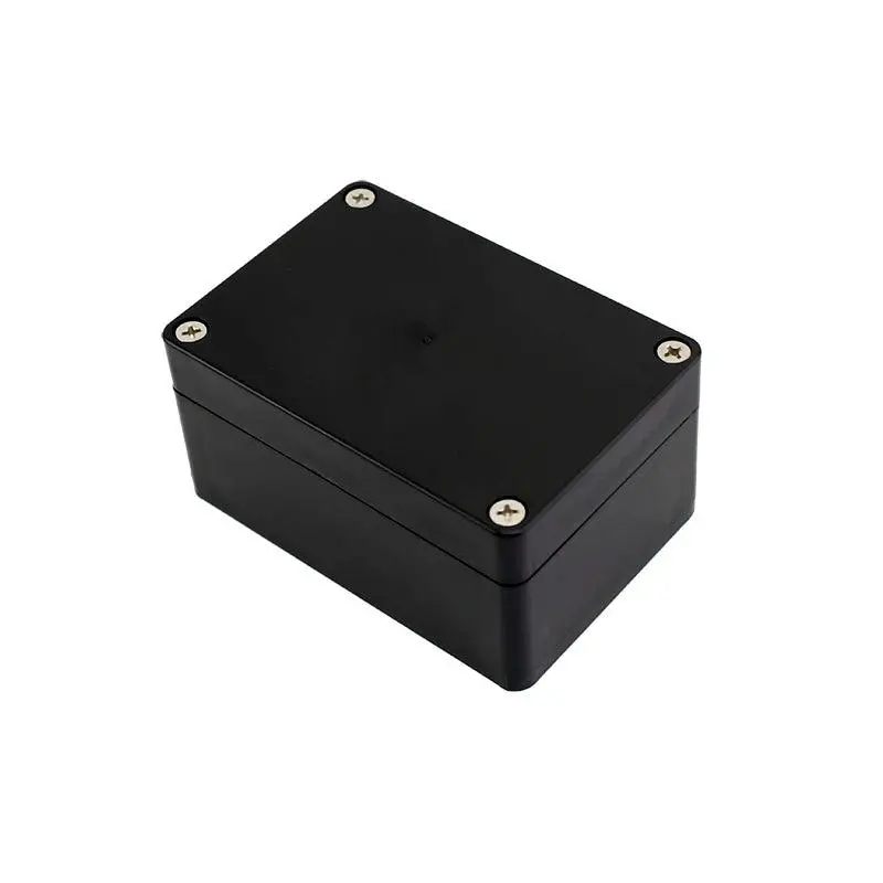 Black Box Outdoor Waterproof Case Plastic Box Electronic Project Case Instrument Waterproof Junction Box Housing 6