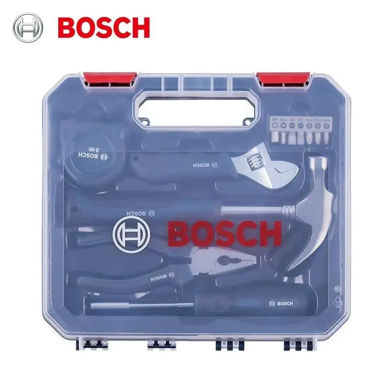 Bosch- 12-Piece Household Multi-Function Hardware Toolbox Manual 1