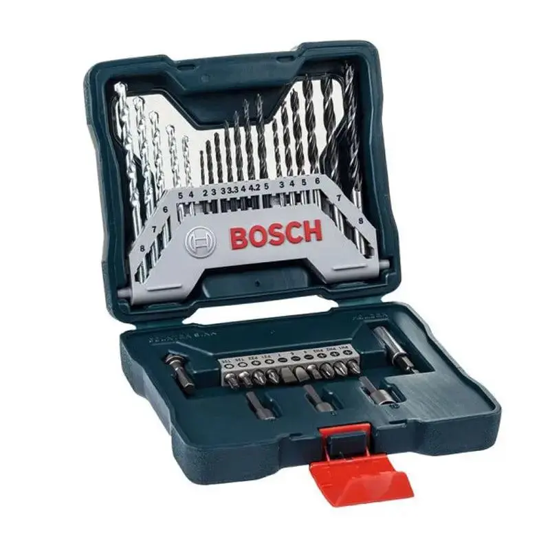 Bosch- 33-Piece Twist Drill Combination Metal Drill Bit 1