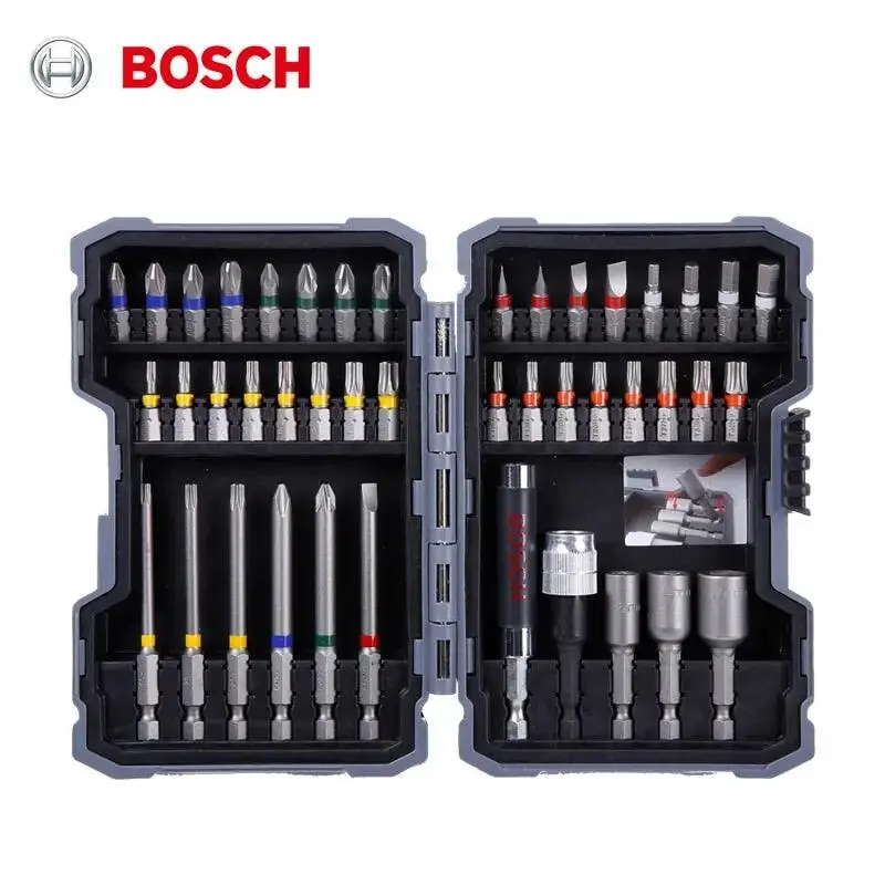 Bosch- 43 Piece Screwdriver Head Set Rainbow Magic Box 1