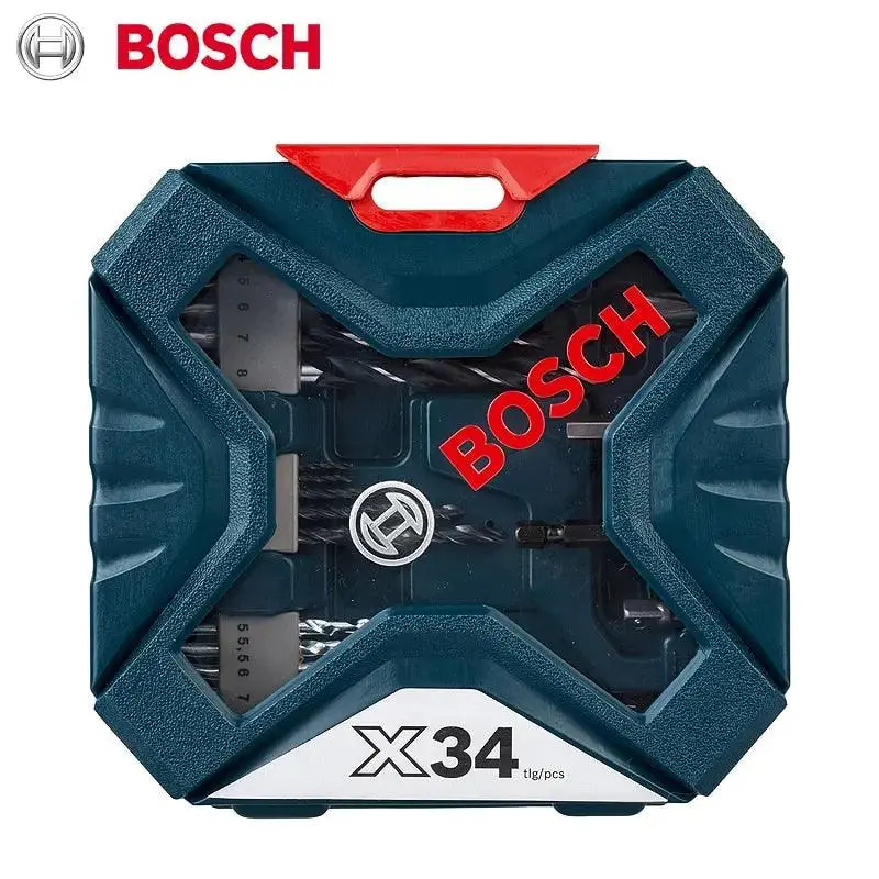 Bosch- Drill Bit Set Bosch 34X Impact Drill Twist 1